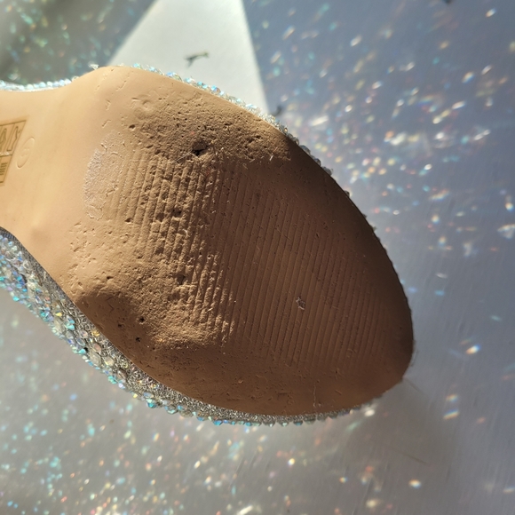 Lauren Lorraine Bella silver heels - Picture 13 of 16